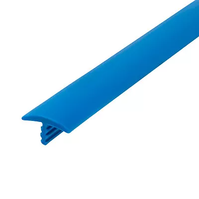 Outwater Plastic T-molding 5/8 Inch Toy Blue Flexible Polyethylene Center Barb • $111.99