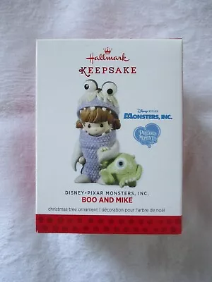 2013 Hallmark Ornament Disney Pixar Monsters Inc Boo And Mike Precious Moments • $36.99