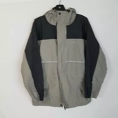 Stearns Dry Wear Mens Full Zip Hooded Waterproof Rain Jacket Size Medium WT122 • $24.95