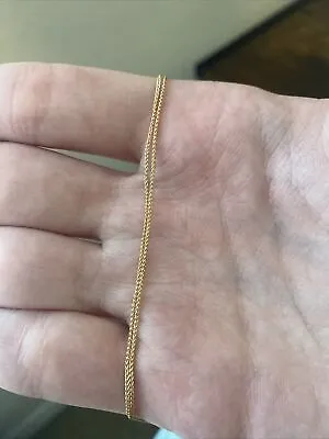 Gold 10k Chain 22mm From Zales Never Worn Before • $85