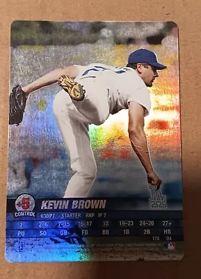 2004 MLB Showdown Kevin Brown Foil • $3.50