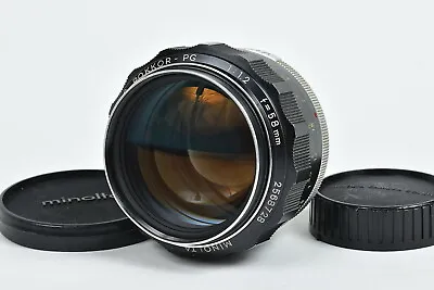 MINOLTA ROKKOR-PG MC 58mm F/1.2 MF Lens From Japan [Good] 88-G51 • $260