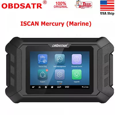 OBDSTAR ISCAN Mercury Marine Diagnostic Scanner Tools Code Read/Clear Data Flow • $353.99