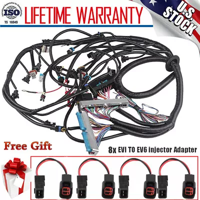 1999-06 DBC LS1 STANDALONE WIRING HARNESS T56 Or Non-Electric Tran 4.8 5.3 6.0 • $128.89