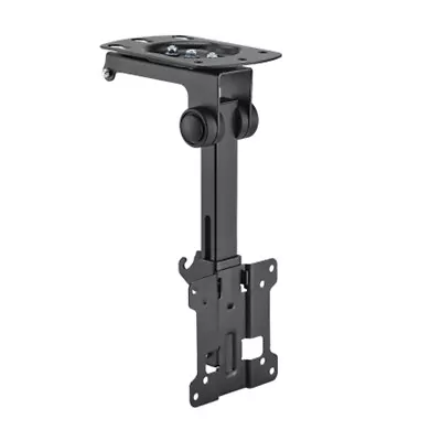 Under Cabinet Slanted Vaulted Ceiling TV Monitor Folding Swivel Mount Up To 27  • $31.30