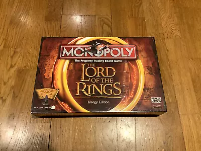 NEW Monopoly Lord Of The Rings Trilogy Edition - Sealed - £80 • £14.99