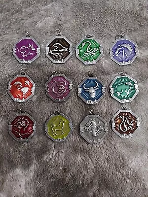 Jackie Chan Adventures Talismans Complete All 12 Including Tiger • £35