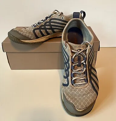 Merrell Women's Road Glove Dash 2 Sneaker Shoe Size 8 Gray Blue Minimalist • $28