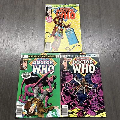 Marvel Premiere # 57 58 59 DOCTOR WHO American Comic Debut 3  Lot VERY NICE! • $9.99