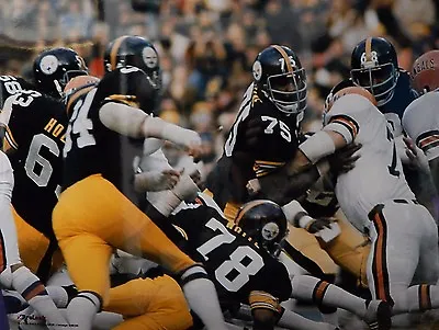 Mean Joe Green The Steel Curtain Pittsburgh Steelers Unsigned 16x20 Photo • $18.95