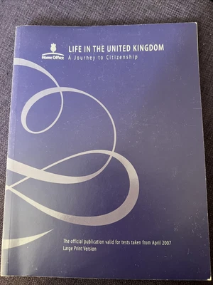 £5 • Buy Life In The United Kingdom: A Journey To Citizenship [large Print Version] By L