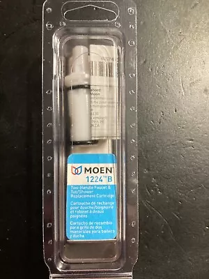 Moen 1224B Two Handle Faucet + Tub/Shower Replacement Cartridge NEW • $11