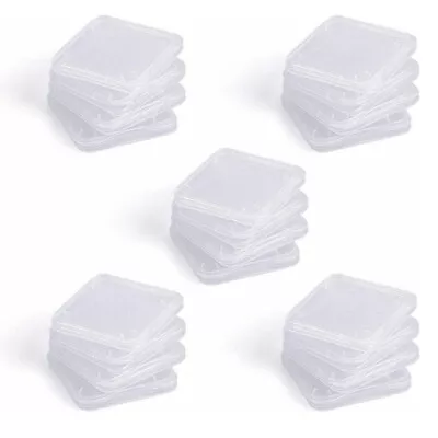 20X SD Card Holder Plastic For SD MMC SDHC PRO Duo Memory Card Case Storage N864 • $7.99