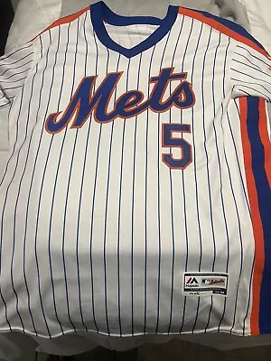 New York Mets  Authentic Majestic Flex Base MLB Jersey • Size 44 • $250