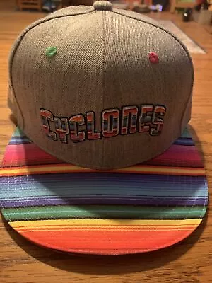 Brooklyn Cyclones Sugar Skull Hat Cap Day Of The DeadRainbow Color Brim RARE New • $15.99