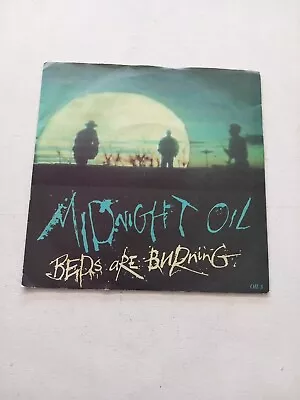 Midnight Oil Beds Are Burning 7 Inch Vinyl Original 1989 Single Vinyl  • $6.15