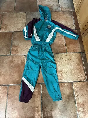 Vintage Anaheim Mighty Ducks Mighty Mac Windbreaker Jacket & Pants Youth Small 7 • $24.99