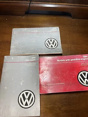 1986 Volkswagen VW Golf Owners Manual • $19.99