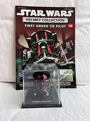 Star Wars Deagostini Replica Helmet Collection #48 First Order Tie Fighter Pilot • $31.92