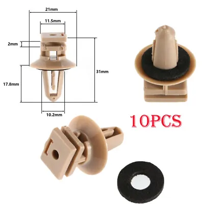 10pcs Door Trim Panel Clips W/Seal Ring For BMW E30 E34 E36 E38 E46 X5 M3 M5 Z3 • $9.49