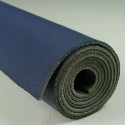 81-88 Monte Carlo Chevy Headliner Foam Backed Fabric Dark Sapphire Blue SB1879 • $69.99