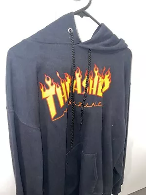 Thrasher Magazine Classic Hoodie Flames San Francisco Unisex • $40