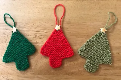 Handmade Knitted Christmas Decorations**BUY TWO GET ONE FREE** • £0.99