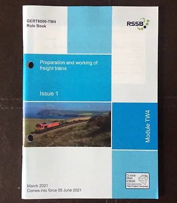 Railway Rulebook TW4 Freight Train Module • £10