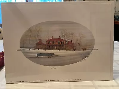 P. Buckley Moss Ohio Homestead Print 1991 Signed Numbered • $49.99