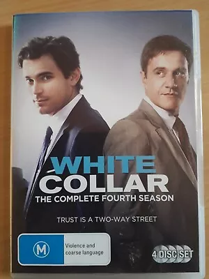 White Collar Complete Fourth Season Series 4 Four Matt Bomer - Region 4 Dvd • £14.99