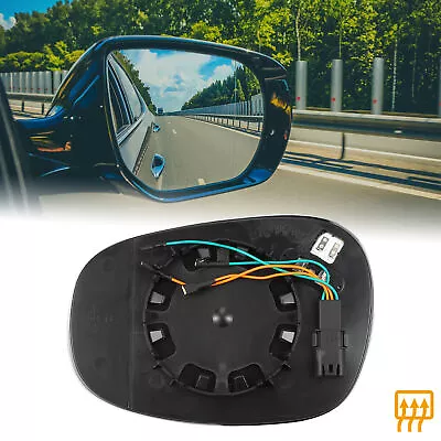 4 Pin Passenger Right Side Heated Mirror Glass Replacement For BMW 135i 128i  • $18.79