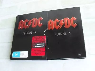 Ac / Dc - Plug Me In - Region 4 Pal - 2 Disc Dvd Set - With 2 Booklets  • $19.99