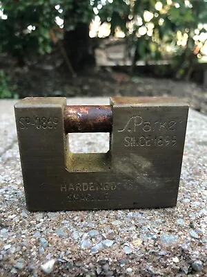 Vintage Parker Hardened Shackle Lock • $4.90