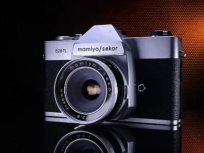 Mamiya / Sekor 528TL SLR 35mm Film Camera W 1:2.8 F=48mm Lens #46686 • $54