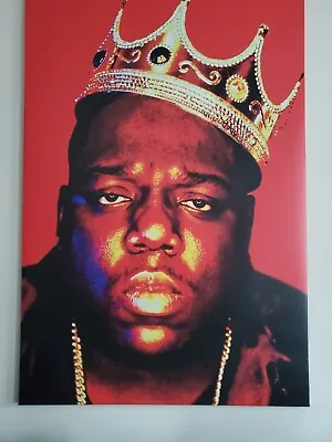 $130 • Buy Notorious Big Poster 40x60 Art Music Canvas Hip Hop Biggie Smalls Rap Print 