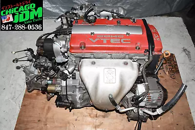 JDM 97-01 Honda H22A Euro-R 2.2L DOHC VTEC Engine 5-Speed LSD Trans Wire 210-Psi • $4895