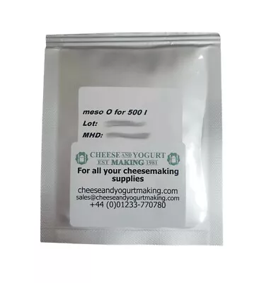 Cheese Culture Meso O For Fresh & Semi Hard Cheeses (MA11) • £15.99