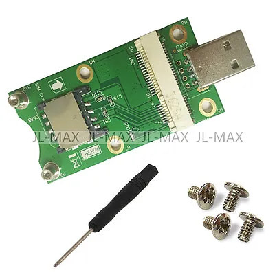 1SET Mini PCI-E To USB Adapter With SIM Card Slot For WWAN/LTE Module • $9.07