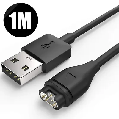 1M USB Charging Cable Charger Lead For GARMIN Fenix 5 VivoActive 3 Vivosport New • $17.22