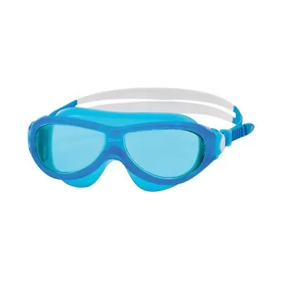 Zoggs Phantom Junior Mask - Swimming Goggles - Blue/White/Tint Blue • £20.10