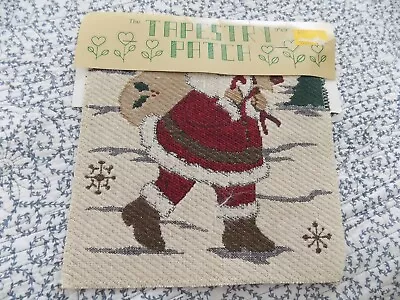 Tapestry Patch Tapestry Square ~ Jolly Santa ~ 9' X 9  ~ New • £4.77