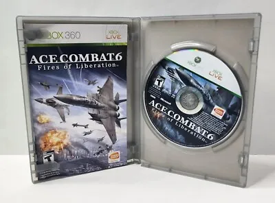 Ace Combat 6 - Fires Of Liberation (Microsoft Xbox 360 2007) W/ Manual Included • $16.77