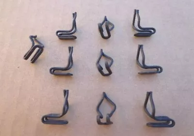 10 Vintage Door Panel/trim Clips! For Old School Classic Vehicles - Car Truck • $8.95