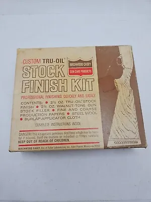 Birchwood Casey TRU-OIL Gun Stock Finish Kit Vintage 234801 • $10