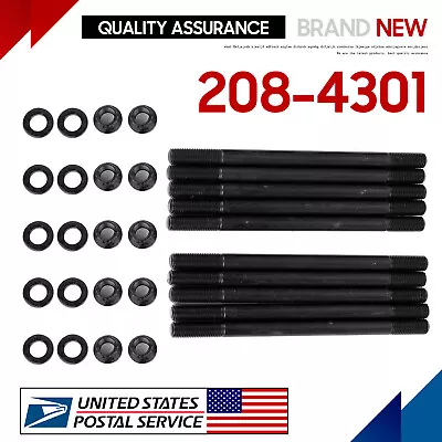 New 208-4301 Head Studs Pro Series 12-Point Head For Use On Honda 1.6L D16Z6 Kit • $80.89