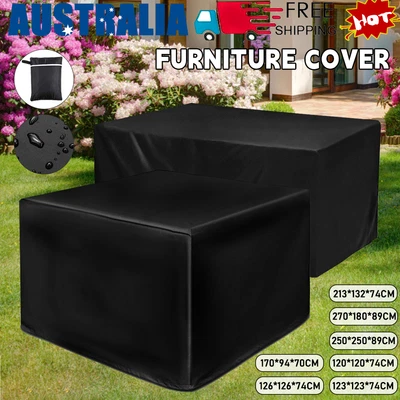 $4.95 • Buy Outdoor Furniture Cover UV Waterproof Garden Patio Table Chair Shelter Protector