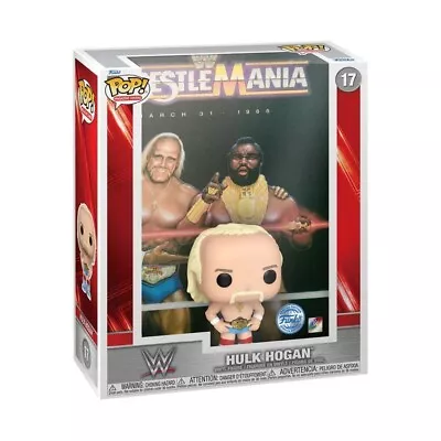 WWE – Hulk Hogan Wrestlemania Pop! Vinyl Cover • $62