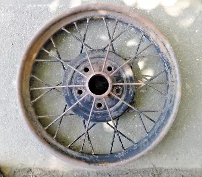 1928 1929 Model A Ford 21  Inch WIRE SPOKE WHEEL Original 5 Lug - • $99.99