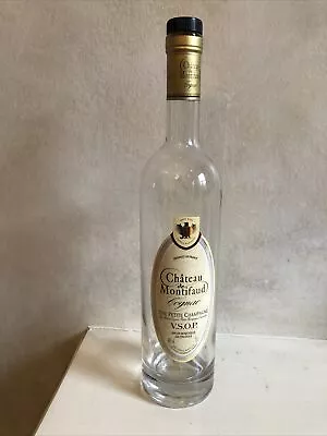 EMPTY Chateau De Montifaud Cognac Bottle • £4.95