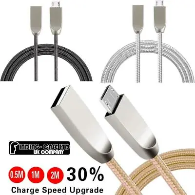 For Argos Bush/Alba Tablet - Micro USB Fast Charging Data Sync Charger Cable • £2.49